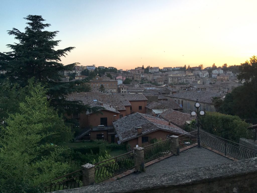 Acquapendente - the closest 'large' town to Pulicaro