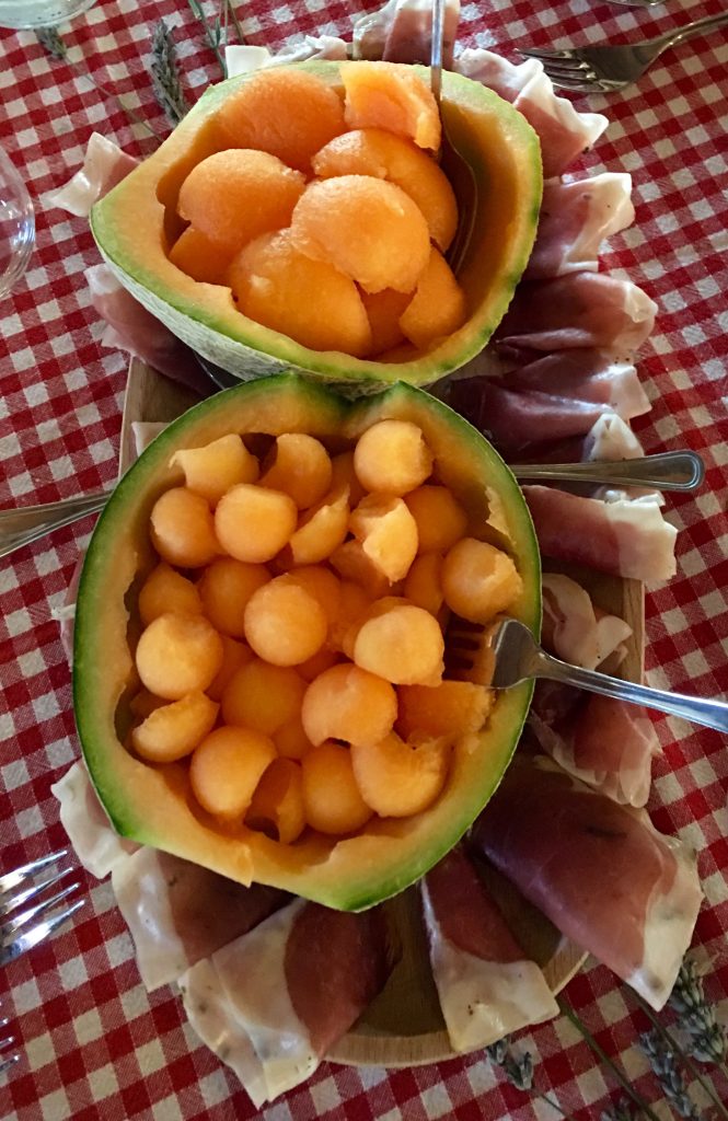 Fresh Melon and Prosciutto
