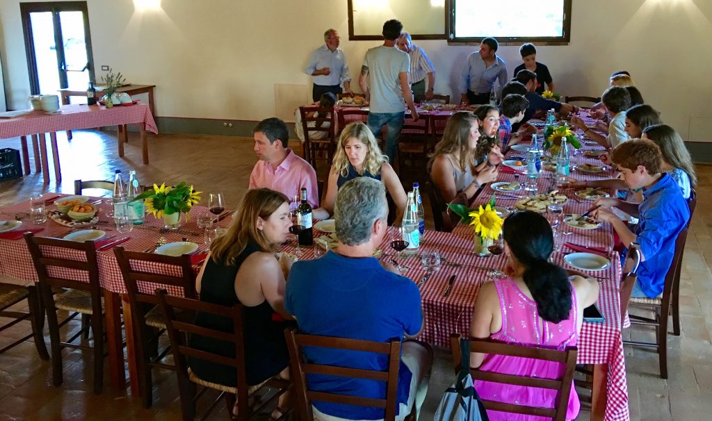 Getting ready to eat!