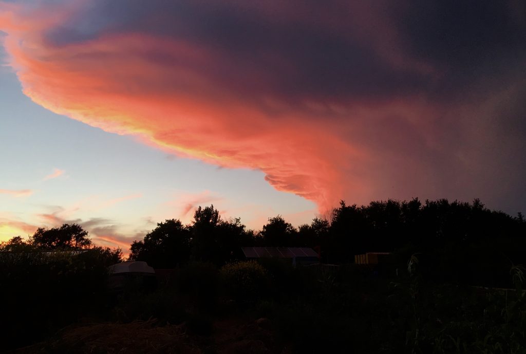 Sunset at the Cena Finale